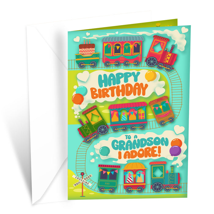 Grandson Birthday Card