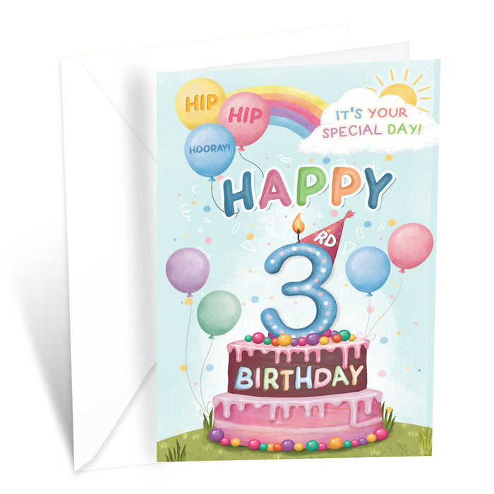 3rd Birthday Card