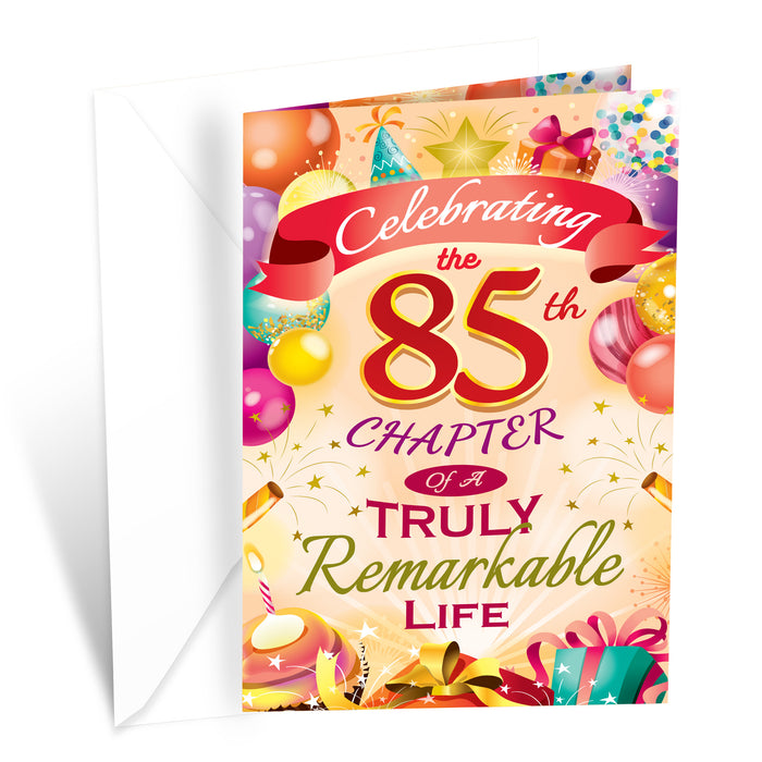 85th Birthday Card