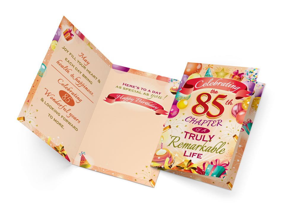 85th Birthday Card