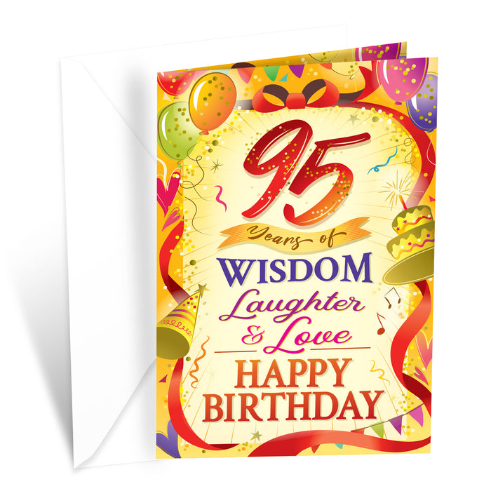 95th Birthday Card