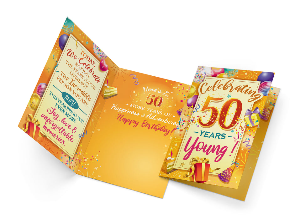 50th Birthday Card