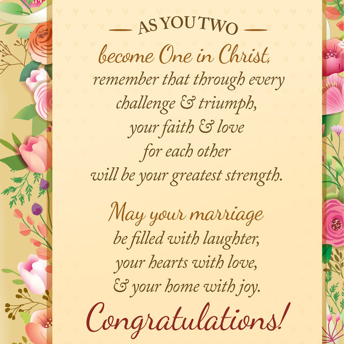 Religious Wedding Card