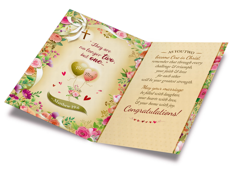 Religious Wedding Card